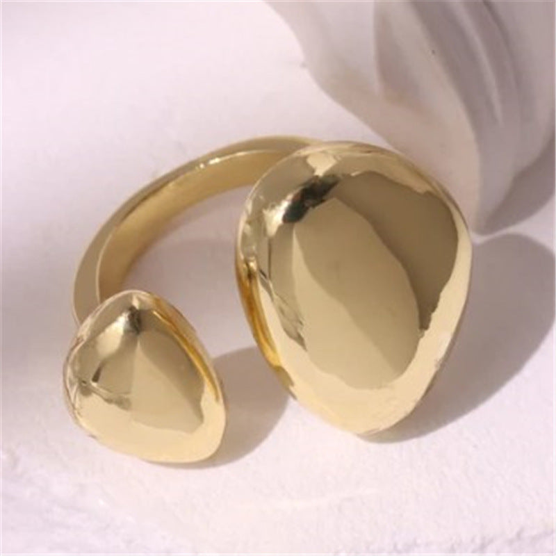 Geometric Open Ring for Women | Minimalist Design