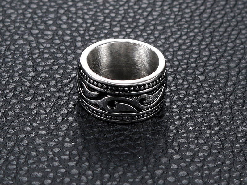 Totem Vintage Punk Ring | Stainless Steel