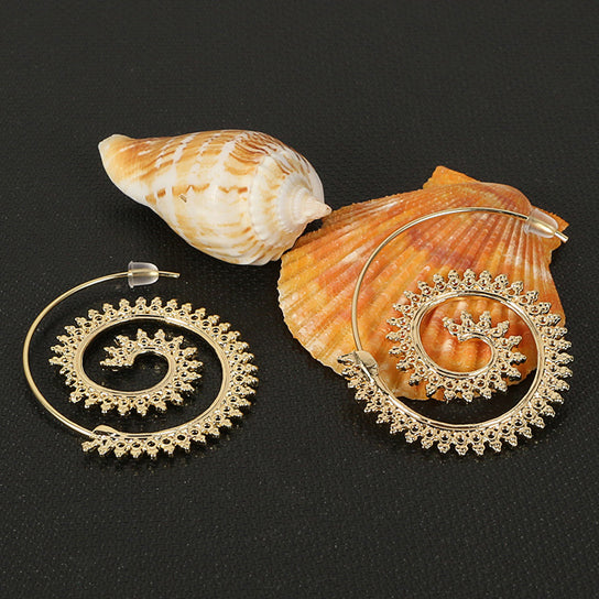 Summer Hoop Earrings Set | 2 Pairs of Trendy Gold Hoops