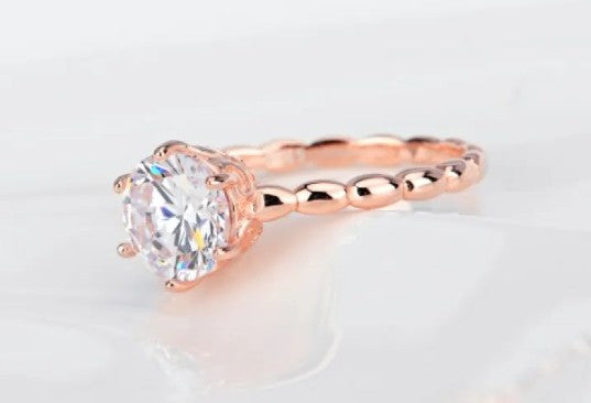 925 Silver Diamond Ring | Minimalist Design
