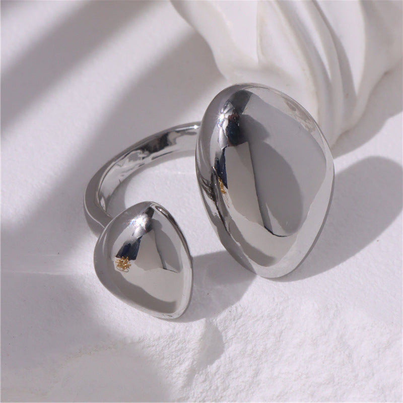 Geometric Open Ring for Women | Minimalist Design
