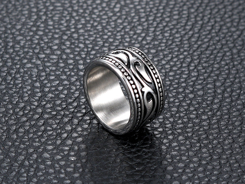Totem Vintage Punk Ring | Stainless Steel