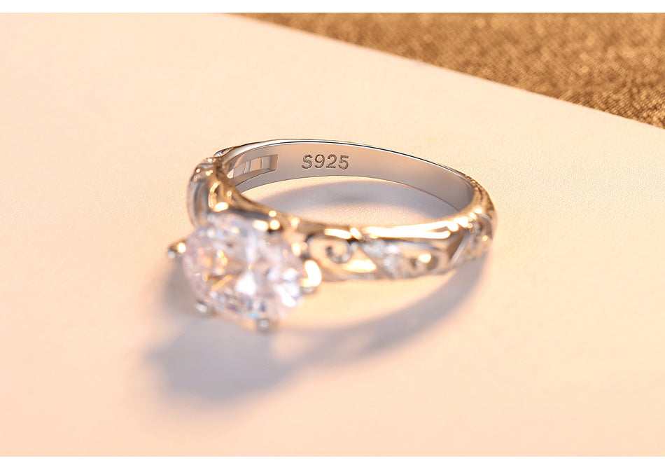 Egg-Shaped Minimalist Ring | S925 Silver