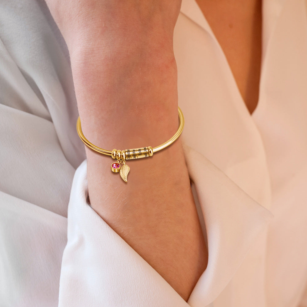 DIY Birthstone Bead Bracelet for Friends and Lovers