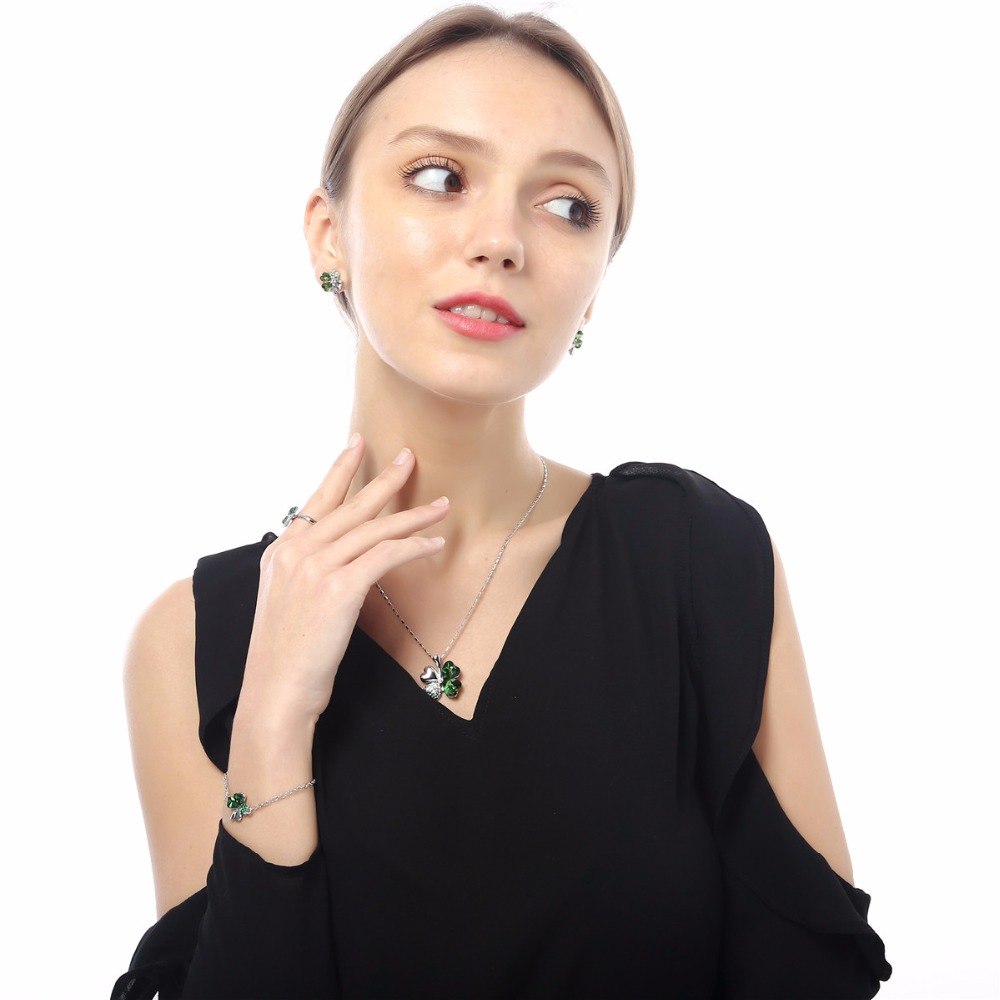 Clover Couple Ring | Adjustable Tail Ring