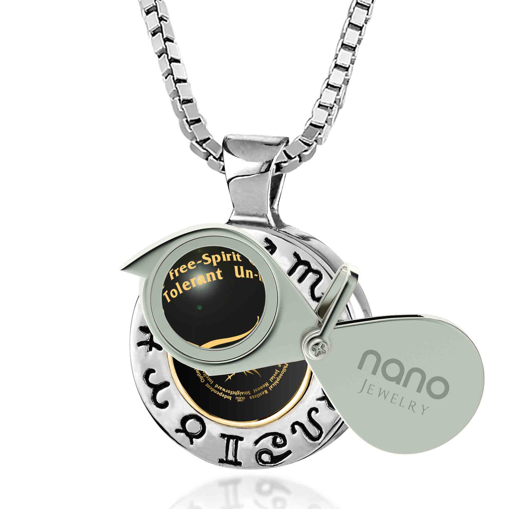 Sagittarius Zodiac Necklace | Dainty Astrology Pendant for Women