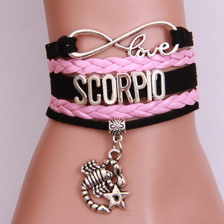 Zodiac Woven Bracelet | Adjustable Astrology Bracelet for All Signs