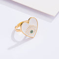 Demon Eye, Lip & Heart Ring Collection | Edgy Minimalist