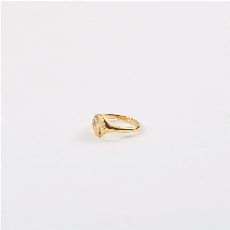Heart & Star Ring Set | Titanium Steel & Gold