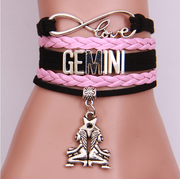 Zodiac Woven Bracelet | Adjustable Astrology Bracelet for All Signs