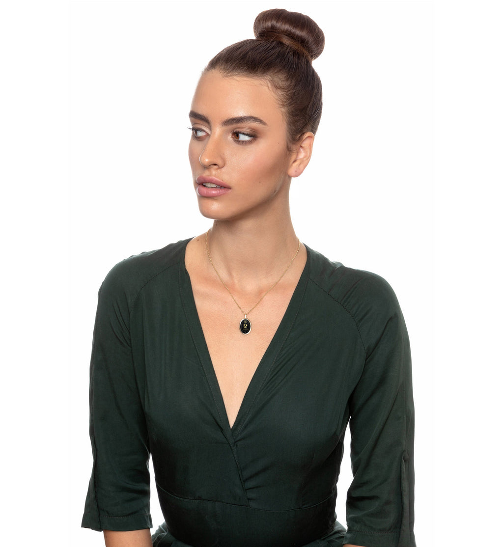 Gemini Zodiac Necklace | Dainty Astrology Pendant for Women