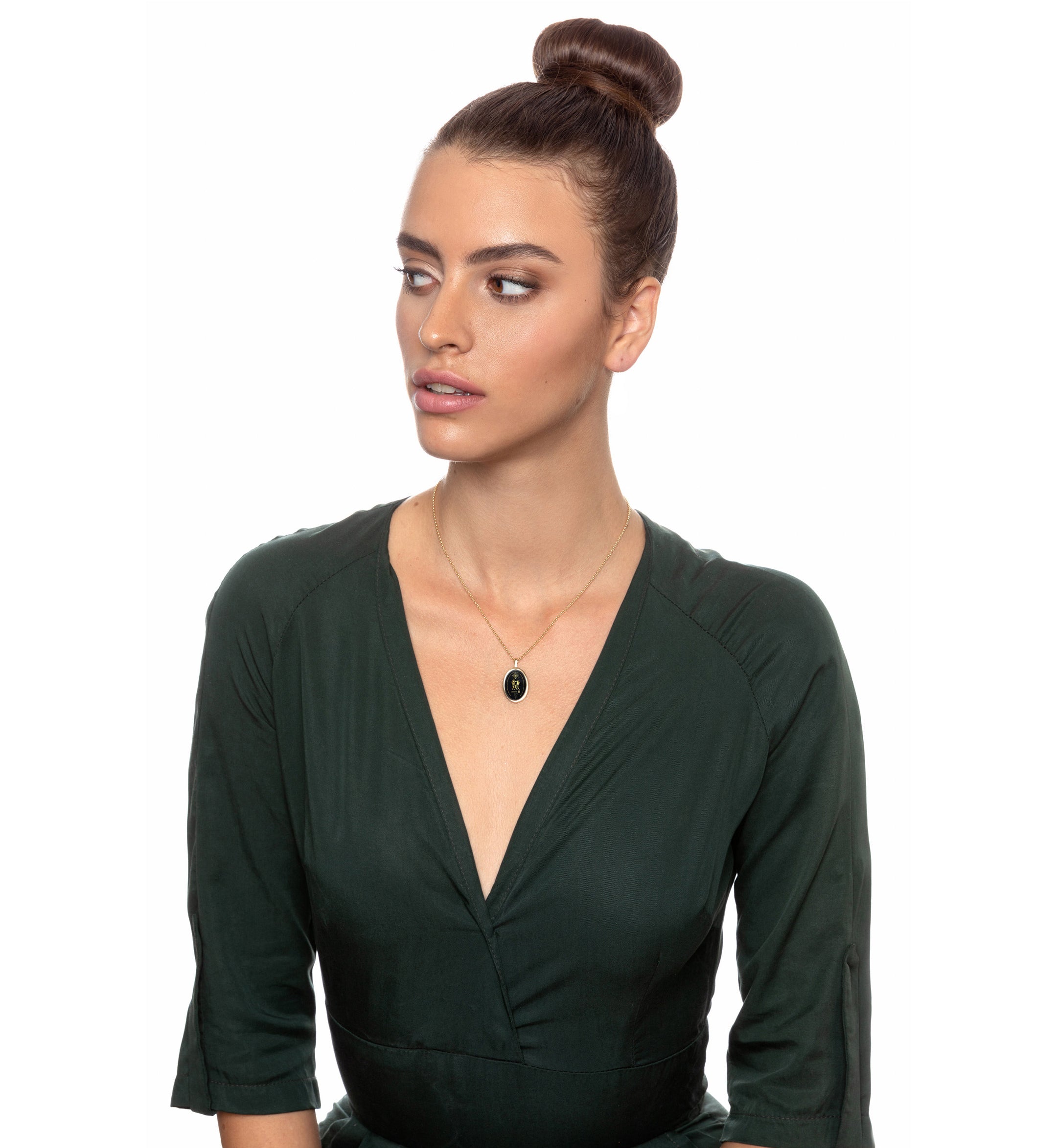 Gemini Zodiac Necklace | Dainty Astrology Pendant for Women