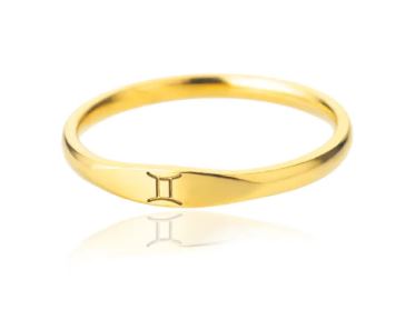 Dainty Zodiac Ring | Minimalist Astrology Ring for Women