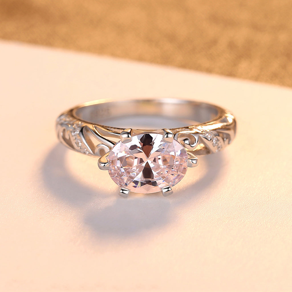 Egg-Shaped Minimalist Ring | S925 Silver