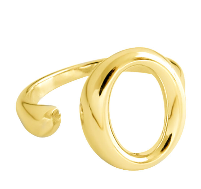 Oval Band Ring | Versatile Silver Minimalist Ring