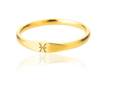 Dainty Zodiac Ring | Minimalist Astrology Ring for Women
