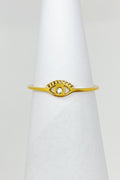 Pretty Eye Dainty Ring | Evil Eye Minimalist Ring