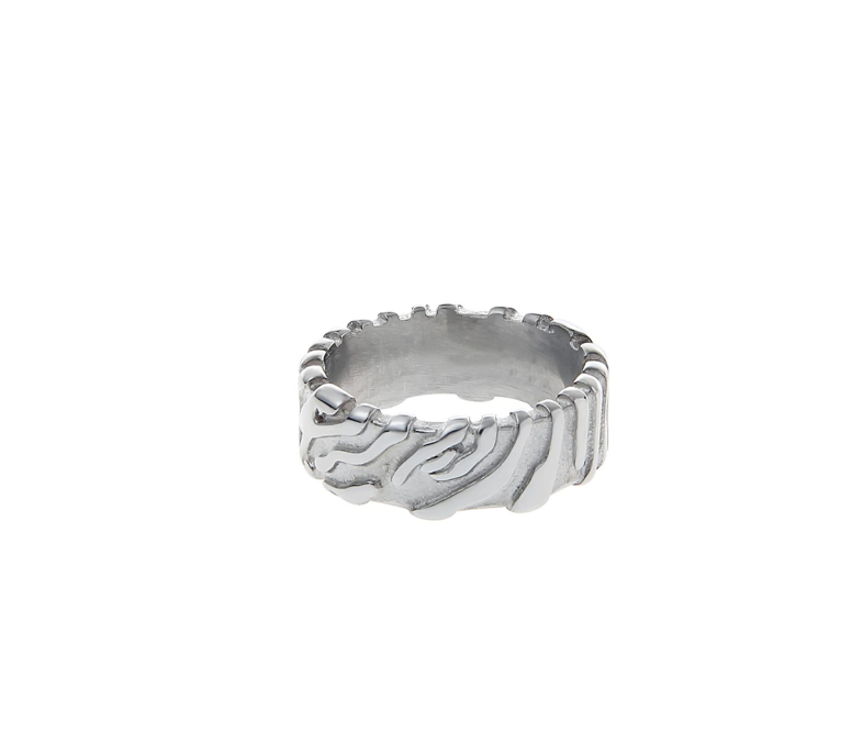 Minimalist Pleated Ring | Cool Style Band