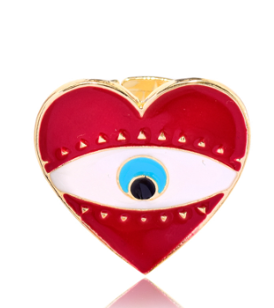 Demon Eye, Lip & Heart Ring Collection | Edgy Minimalist
