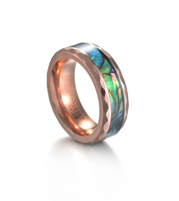 Tungsten Steel Shell Ring | Trendy Decorative Ring