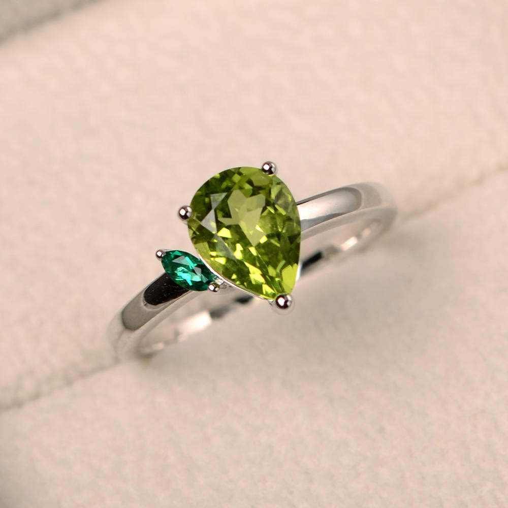 Birthstone Ring with Colorful Zircon | 925 Silver