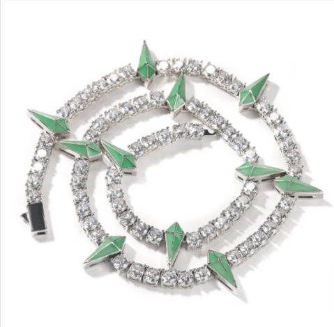 Men's Unique Zircon Pendant Necklace