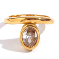 Minimalist 18K Stainless Steel Ring for Women