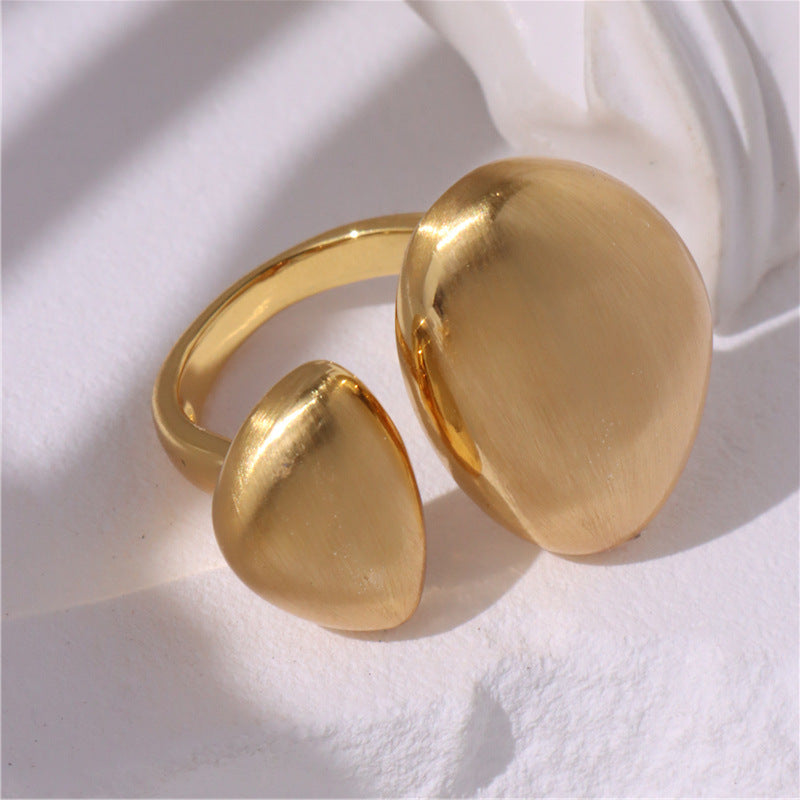 Geometric Open Ring for Women | Minimalist Design