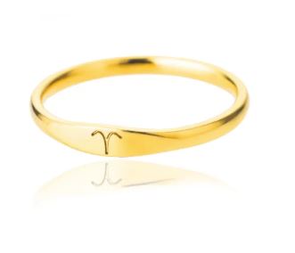 Dainty Zodiac Ring | Minimalist Astrology Ring for Women