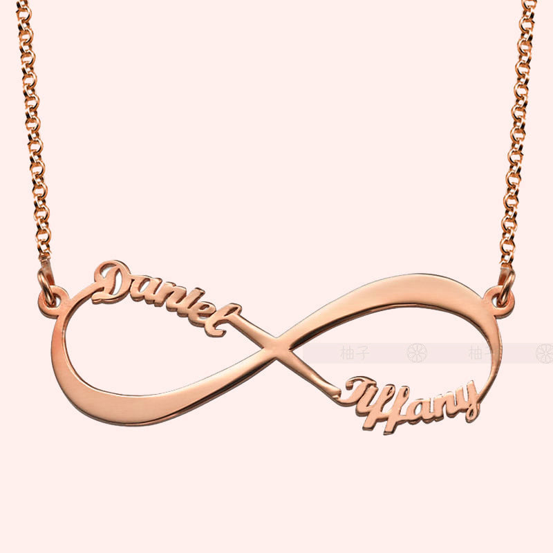 Personalized Infinity Name Necklace | Mother's Day Gift