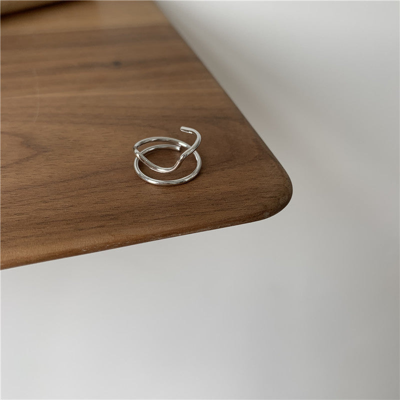 Trendy Cold Nail Ring with Unique Personality Design