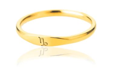 Dainty Zodiac Ring | Minimalist Astrology Ring for Women