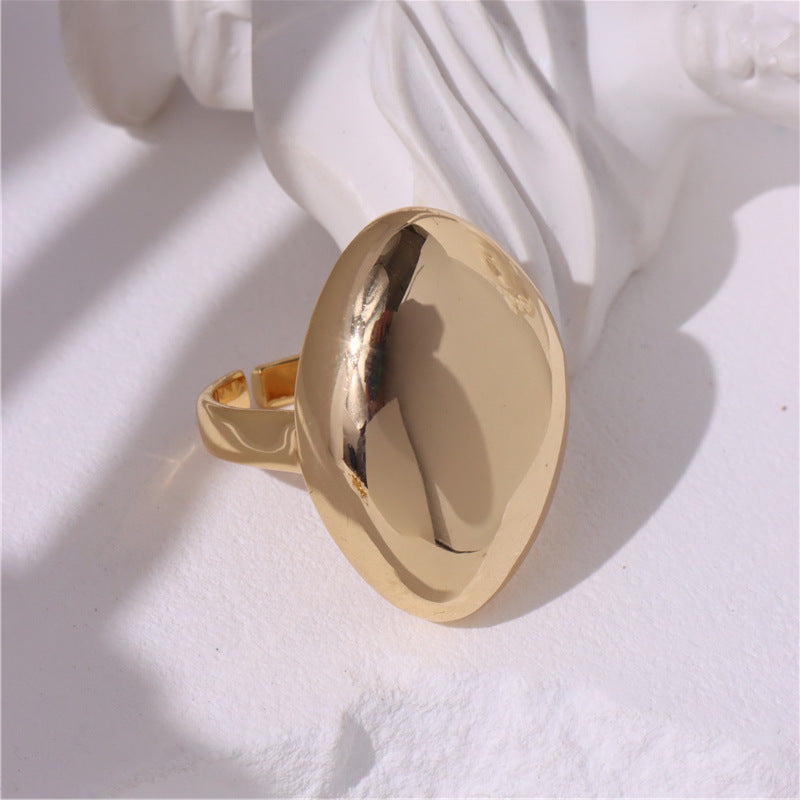 Geometric Open Ring for Women | Minimalist Design