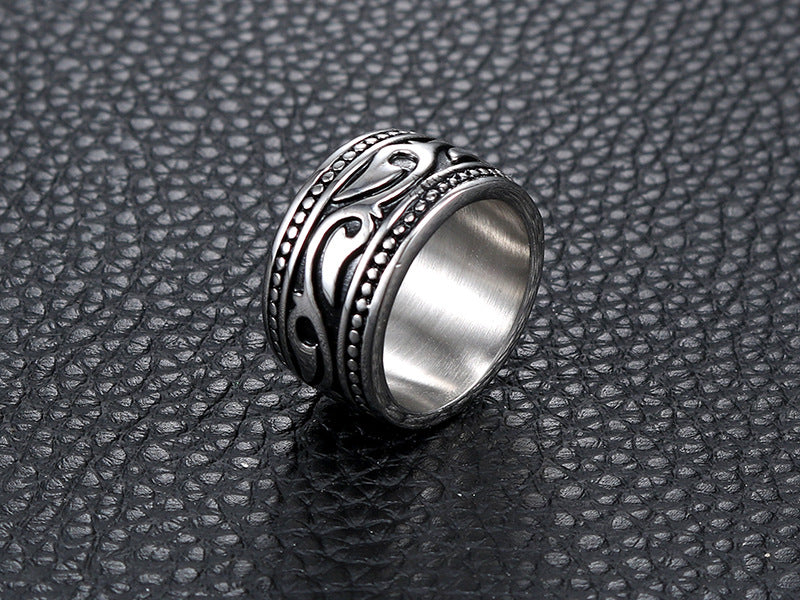Totem Vintage Punk Ring | Stainless Steel