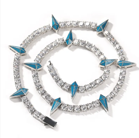 Men's Unique Zircon Pendant Necklace