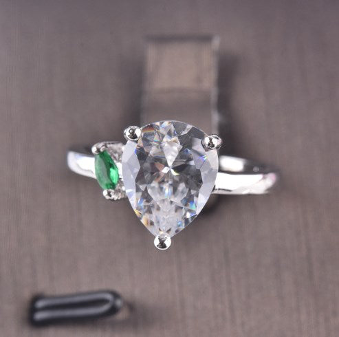 Birthstone Ring with Colorful Zircon | 925 Silver