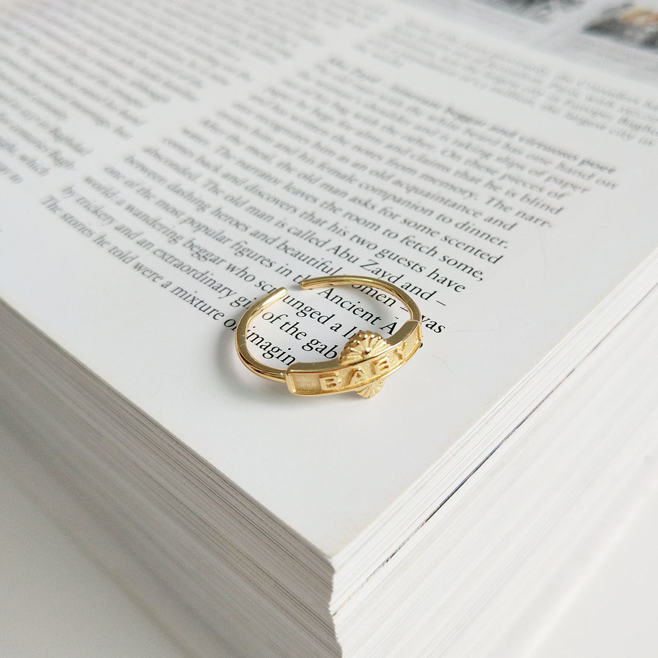 Unisex Silver Open Ring | Minimalist Design