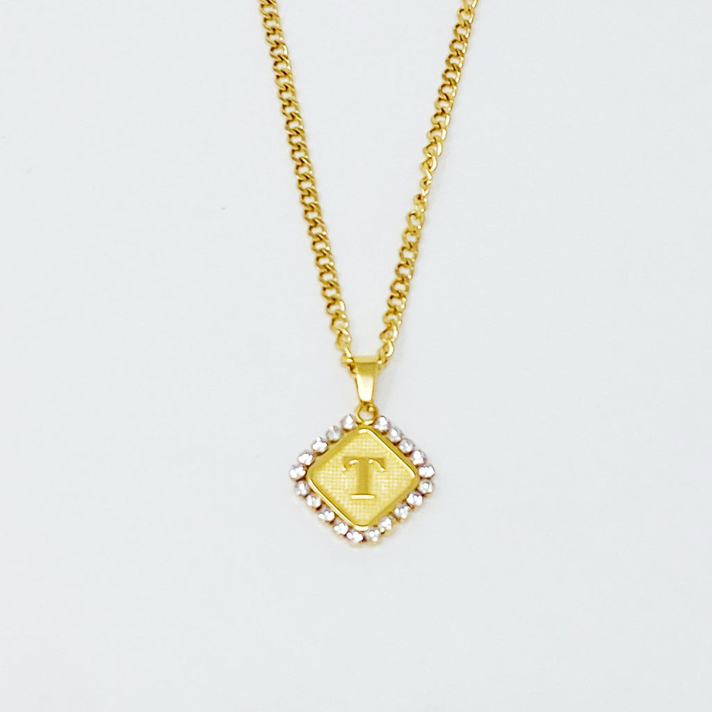 Aztec Delight Initial Necklace
