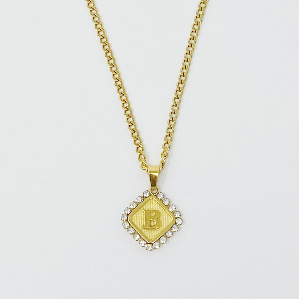 Aztec Delight Initial Necklace