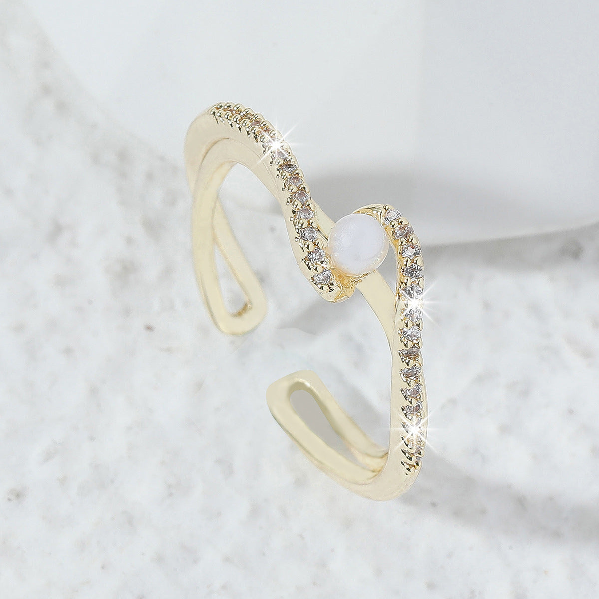 Minimalist Open Adjustable Ring for Women