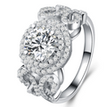 Zircon Engagement Ring | Women's Diamond Ring