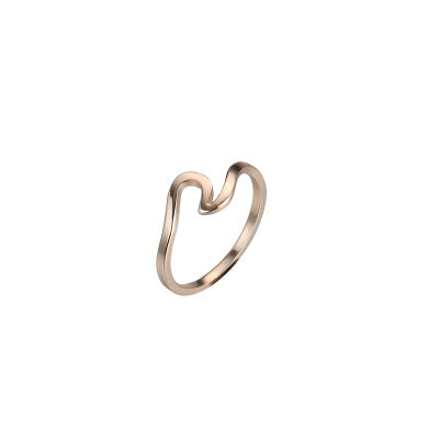 Wave Ring | Minimalist Water Wave Design