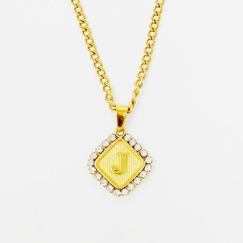 Aztec Delight Initial Necklace