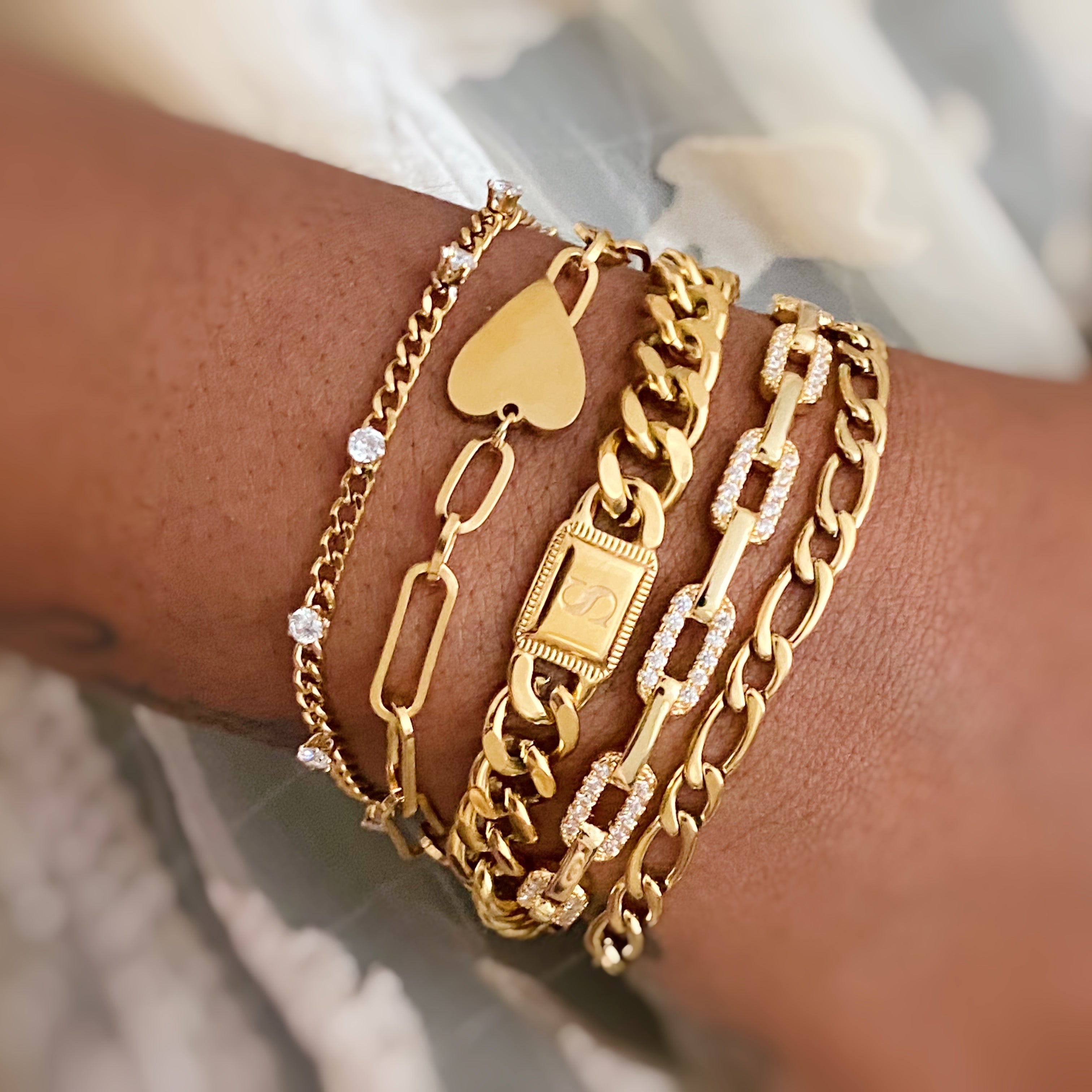 Refined Cuban Chain Bracelet