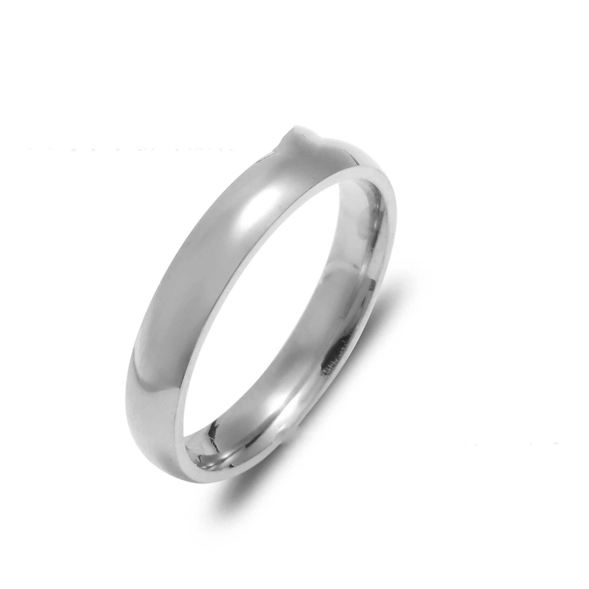 Korean Minimalist Tail Ring | Stainless Steel