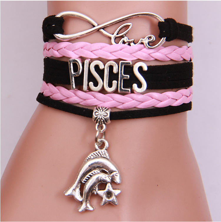 Zodiac Woven Bracelet | Adjustable Astrology Bracelet for All Signs