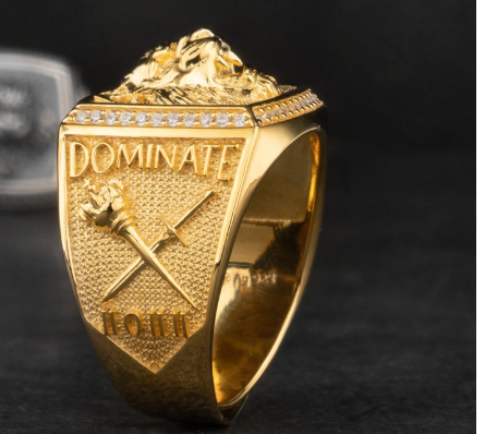 Chinese Zodiac Tiger Ring | Ethnic Style Statement Ring
