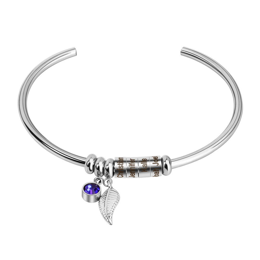 DIY Birthstone Bead Bracelet for Friends and Lovers
