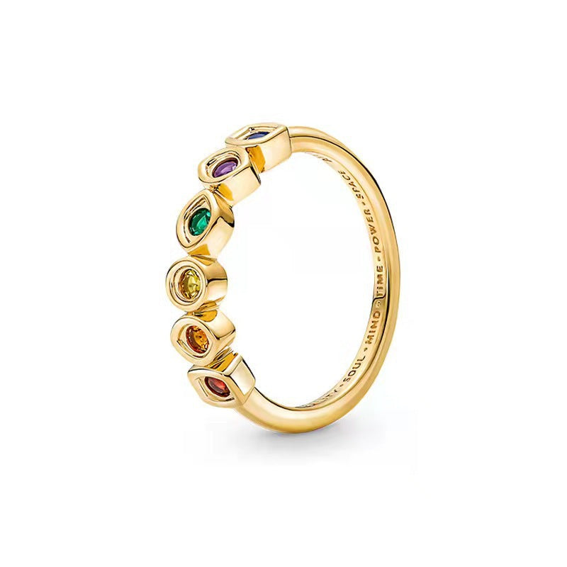 Spring Heart Ring | Geometric Minimalist Design