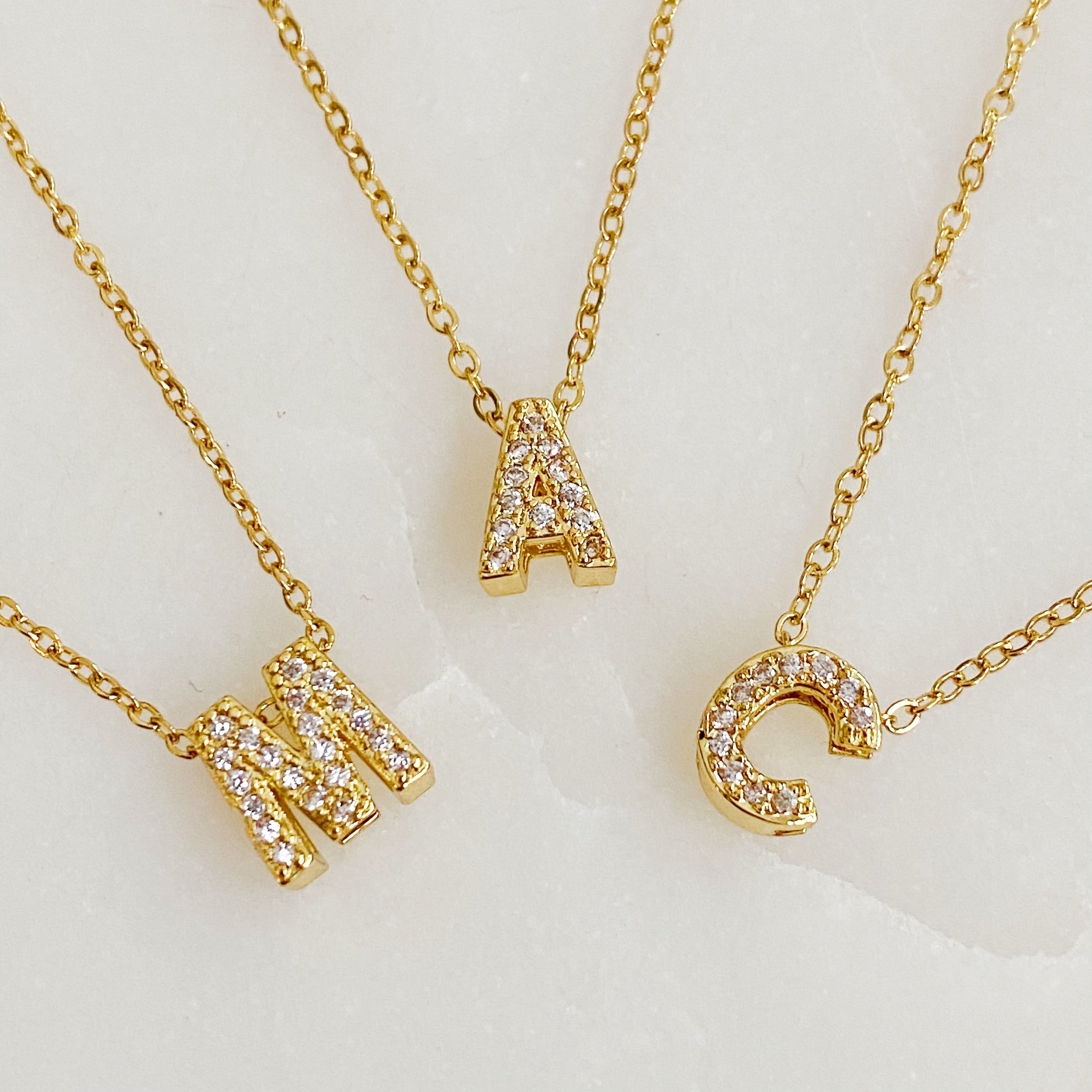 Mini Keepsake Initial Necklace